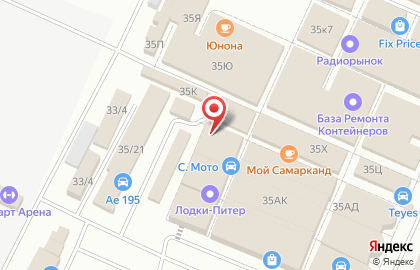Магазин антенного оборудования на ул. Маршала Казакова, 35/23, ИП Кузнецов И.Н. на карте