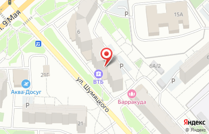 Салон экспресс-оптики Виола в Советском районе на карте