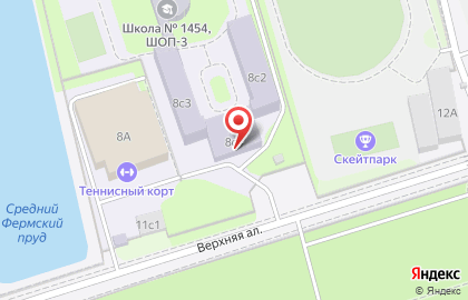 Школа Тимирязевская №1454 с дошкольным отделением на Петровско-Разумовской на карте