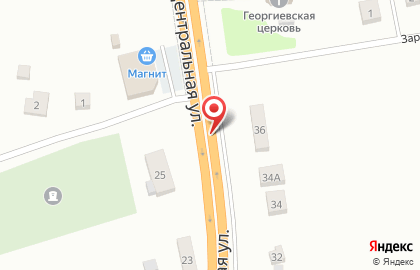 Павловский на Центральной улице на карте