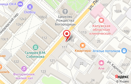 Магазин антиквариата на ул. Ленина, 117 на карте