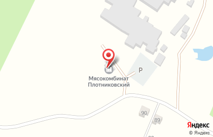 Плотниковский мясокомбинат на Центральной улице на карте