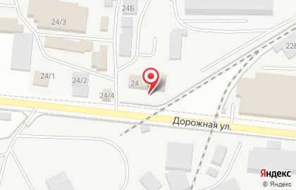 Торговый дом Воронеж на Дорожной улице на карте