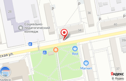 Магазин пенных напитков на улице Ленинградской на карте