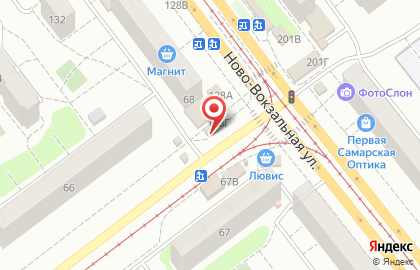Рыбный магазин Золотая FISHka на Ново-Вокзальной улице на карте