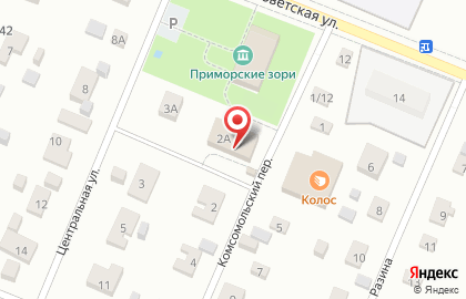 Салон-магазин цветов и сувениров в Комсомольском переулке на карте