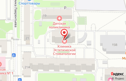 Клиника эстетической стоматологии на карте