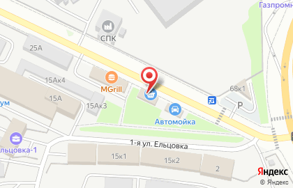 Автомагазин по продаже автозапчастей для японских, европейских и корейских автомобилей Западный на Площади Гарина-Михайловского на карте