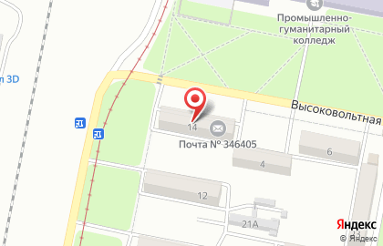 Супермаркет Магнит в Ростове-на-Дону на карте