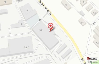 Супермаркет низких цен Светофор на улице Яна Райниса на карте