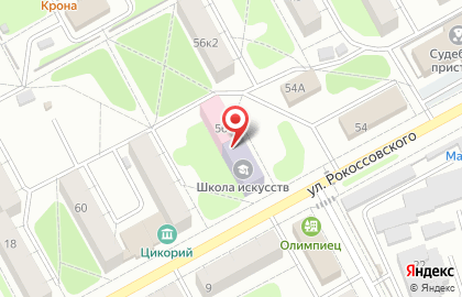 Контрольно-счетная палата города Железногорска на карте
