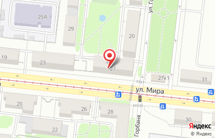 Супермаркет в Новосибирске на карте