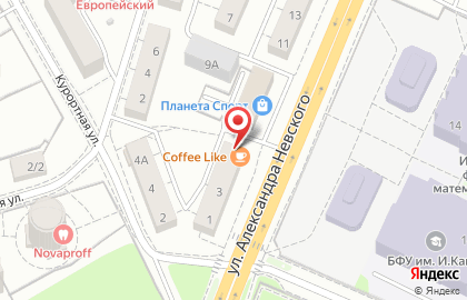 Комиссионный магазин Игнат в Ленинградском районе на карте