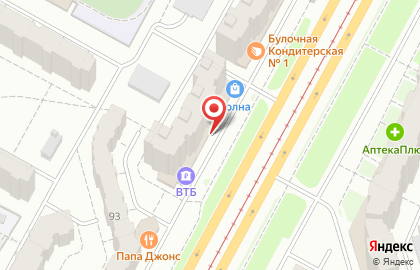 Совкомбанк на проспекте Шахтёров на карте