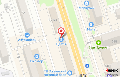 Магазин Мир сухофруктов и орехов на проспекте Бумажников на карте