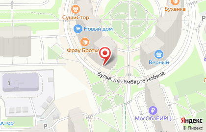 Пекарня Пять хлебов в Долгопрудном на карте