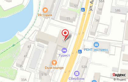 Компания по прокату автомобилей Carental на карте