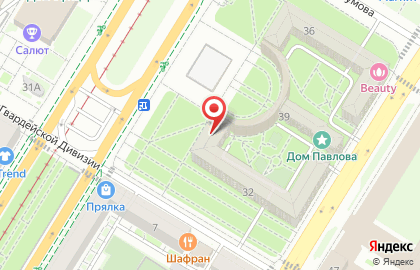 Транспортная компания Интуравто в Центральном районе на карте