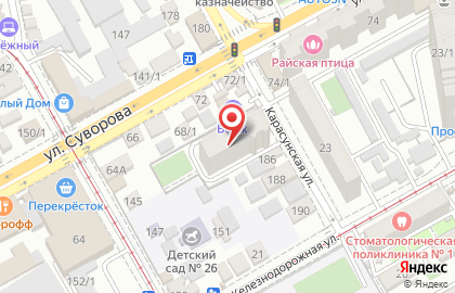 Апарт-отель Департамент Апартаментов на ​Карасунской на карте