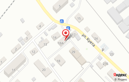 Продовольственный магазин в Индустриальном районе на карте