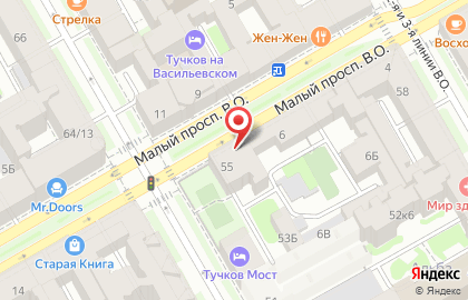 Интернет-магазин РИОЛЭНД в Василеостровском районе на карте