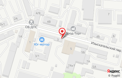 Строительно-монтажная компания Мастер в Изыскательском переулке на карте