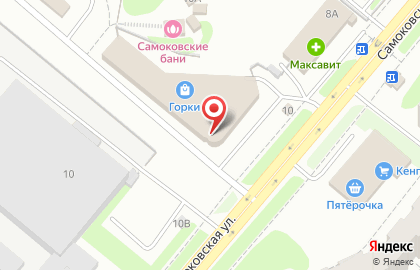 Цветочная лавка в Костроме на карте
