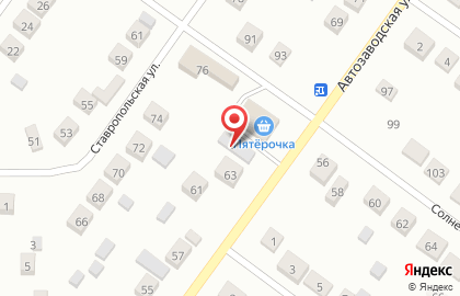 Магазин Мяско на Автозаводской улице на карте