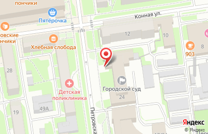 Псковский городской суд на карте
