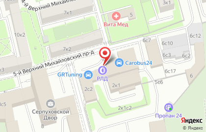 Группа РЛД Ремонт дисков и шин на Ленинском проспекте на карте