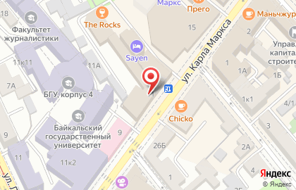 Изготовление заборов в Иркутске - ЗаборСтрой на карте