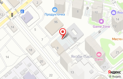 Успех на улице Мухиной на карте