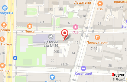 Детский сад №59, Центральный район на карте