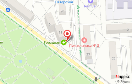 Аптека Горздрав на улице Чапаева, 11 в Химках на карте