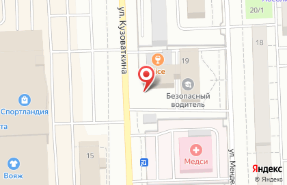 Проектная организация Стройпроект на улице Кузоваткина на карте