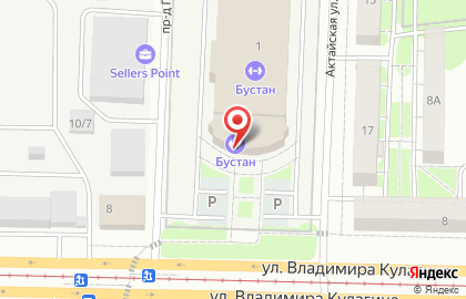 Спортивный комплекс Бустан на улице Профессора Нужина на карте