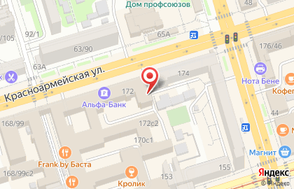 Служба перевозки лежачих больных СпецМедТранс на Красноармейской улице на карте