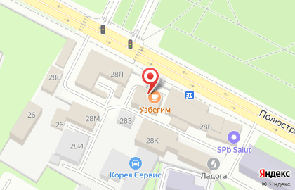 Автосервис AutoHelp в Калининском районе на карте