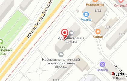 Акибанк в Набережных Челнах на карте