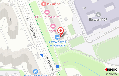 Интернет-магазин интим-товаров Puper.ru на улице Панфилова на карте