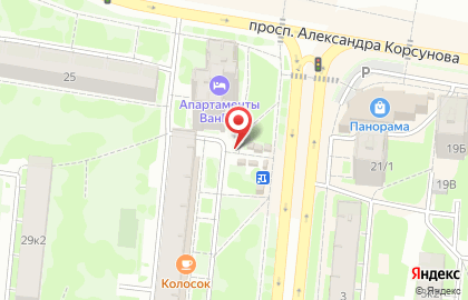 Автоматизированный киоск по продаже артезианской воды Артезианская Вода вн на проспекте Александра Корсунова на карте