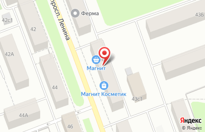 Стеллс на проспекте Ленина на карте