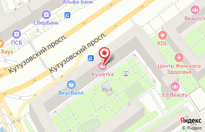 Маммологический центр в Москве на карте