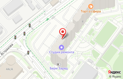 Продовольственный магазин Гево и Гиви на карте