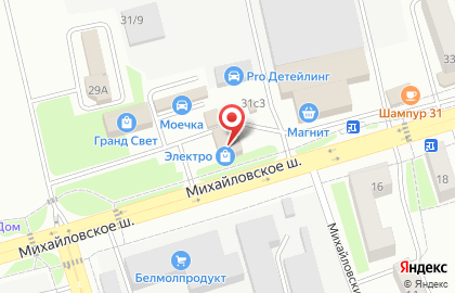 Школа танцев Optima на Михайловском шоссе на карте