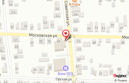 Частное охранное предприятие Защита на Советской улице на карте