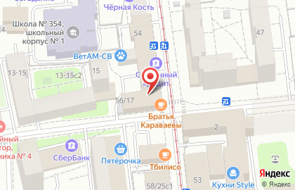 Салон красоты Кокетка на Бауманской улице на карте