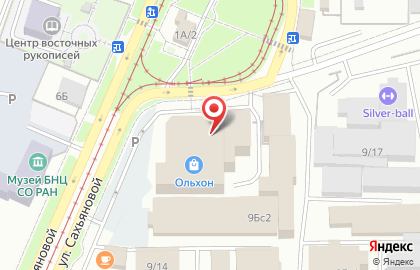 Рекламная служба Городская афиша в Октябрьском районе на карте