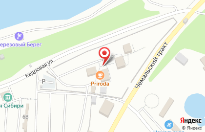 Эко-отель Priroda на карте