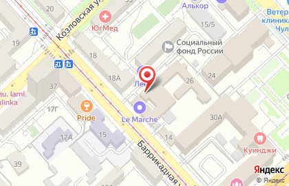 Гостиница МВД на карте